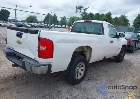 2008 Chevrolet Silverado 1500 Work Truck from USA, damaged, VIN 1GCEC14X38Z203983
